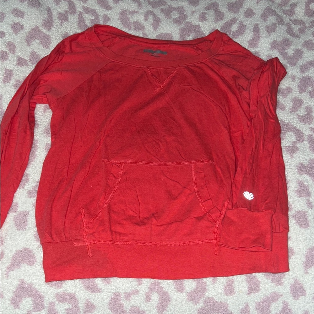 Forever 21 Red Crew Neck Sweater